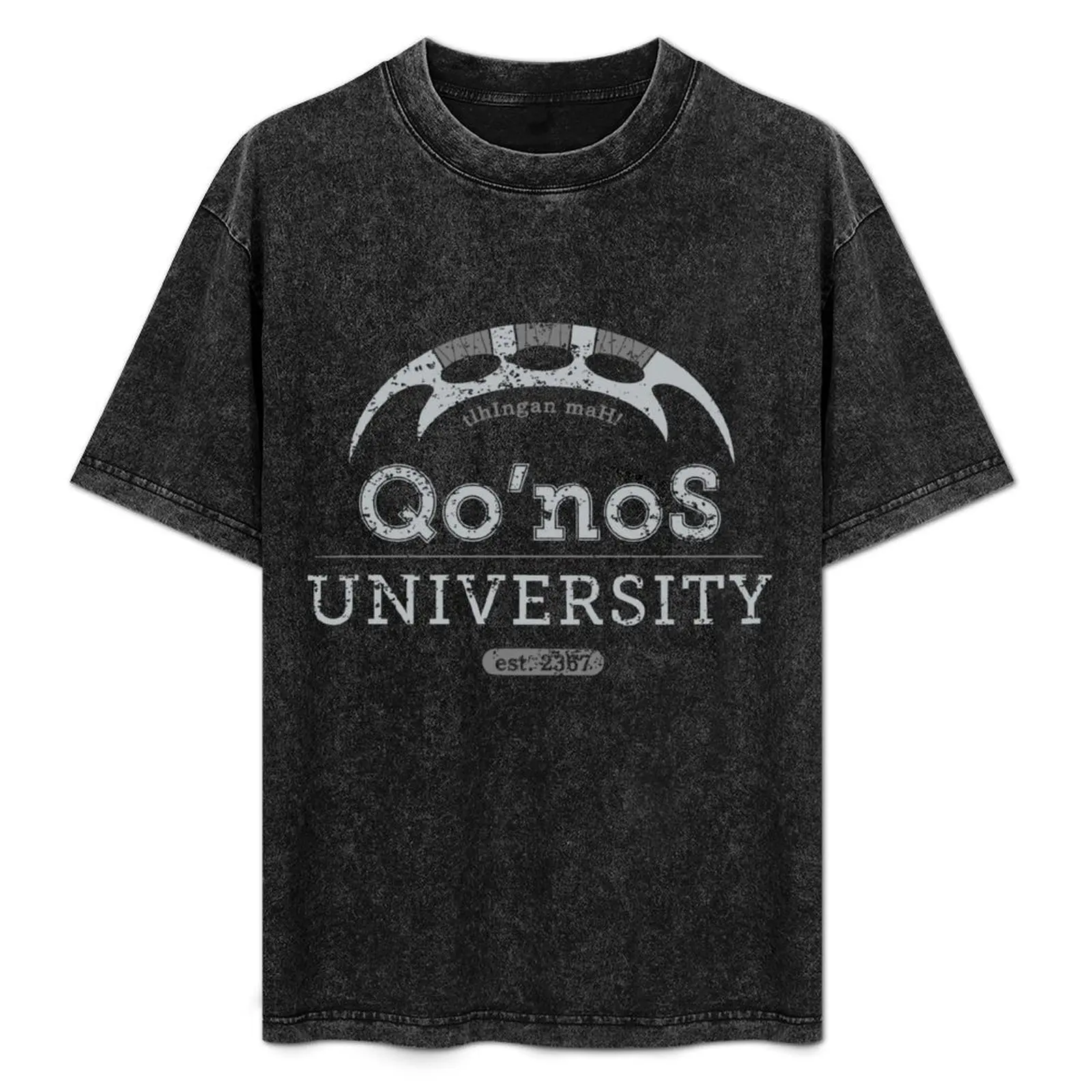 Qo'nos University T-Shirt Big and Tall Gym T-Shirt
Qo'nos University T-Shirt Big and Tall Gym T-Shirt