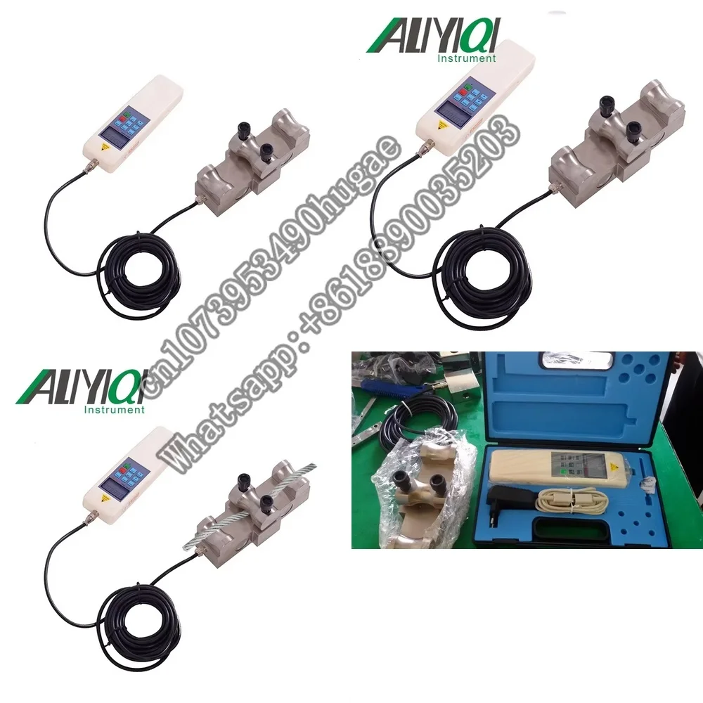 HD Digital Steel Wire Rope Tension Meter Electronic Force Gauge for Testing Cable Load Strength with LCD Display and 1 Year
HD Digital Steel Wire Rope Tension Meter Electronic Force Gauge for Testing Cable Load Strength with LCD Display and 1 Year