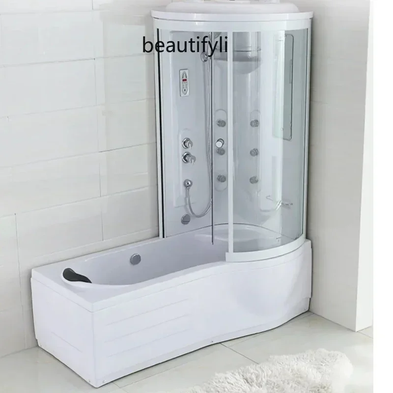 Integral shower room Bath integrated bath room Rectangular L-shaped windowless shower tank Bath room
Integral shower room Bath integrated bath room Rectangular L-shaped windowless shower tank Bath room