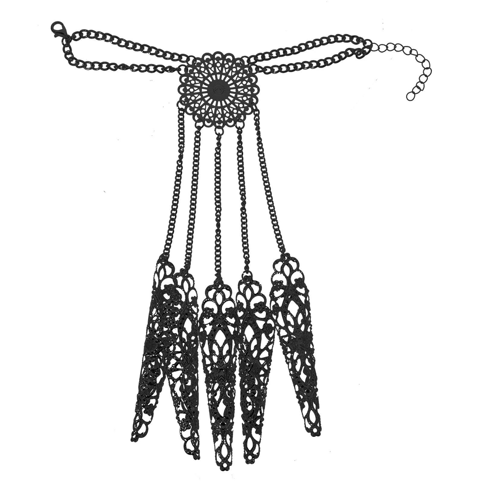 Fake Nail Bracelet Finger Nails Gothic Style Belly Dancing Accessories Women Shiny Hand Jewelry Lightweight Dance Props
Fake Nail Bracelet Finger Nails Gothic Style Belly Dancing Accessories Women Shiny Hand Jewelry Lightweight Dance Props