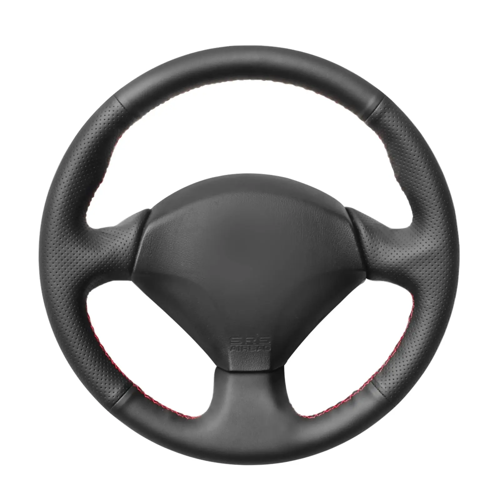 Black Perforated Real Leather Steering Wheel Cover With Red Stitching For Honda S2000 Civic Si Acura RSX Type-S
Black Perforated Real Leather Steering Wheel Cover With Red Stitching For Honda S2000 Civic Si Acura RSX Type-S