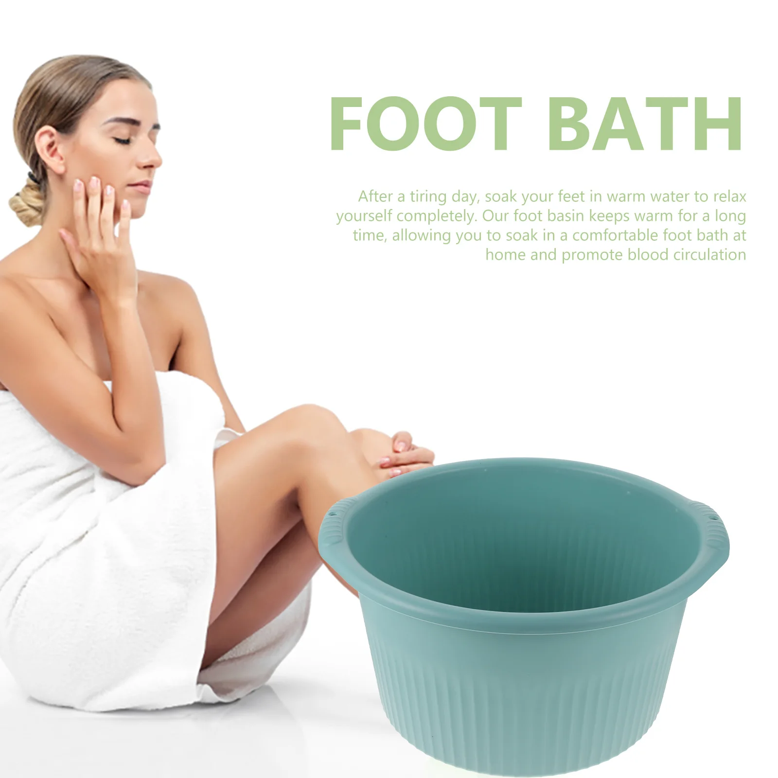 Portable Foot Bath Bucket Massage Soaker Tub Durable PP Material Relieves Muscle Tension Hot Water Spa Foot Wash Basin soak bath
Portable Foot Bath Bucket Massage Soaker Tub Durable PP Material Relieves Muscle Tension Hot Water Spa Foot Wash Basin soak bath