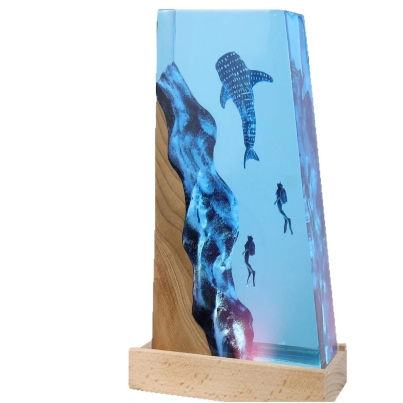 Resin Ocean Ornament Diver Night Light Deep Sea Exploration Decorative Gift Christmas Gift
Resin Ocean Ornament Diver Night Light Deep Sea Exploration Decorative Gift Christmas Gift
