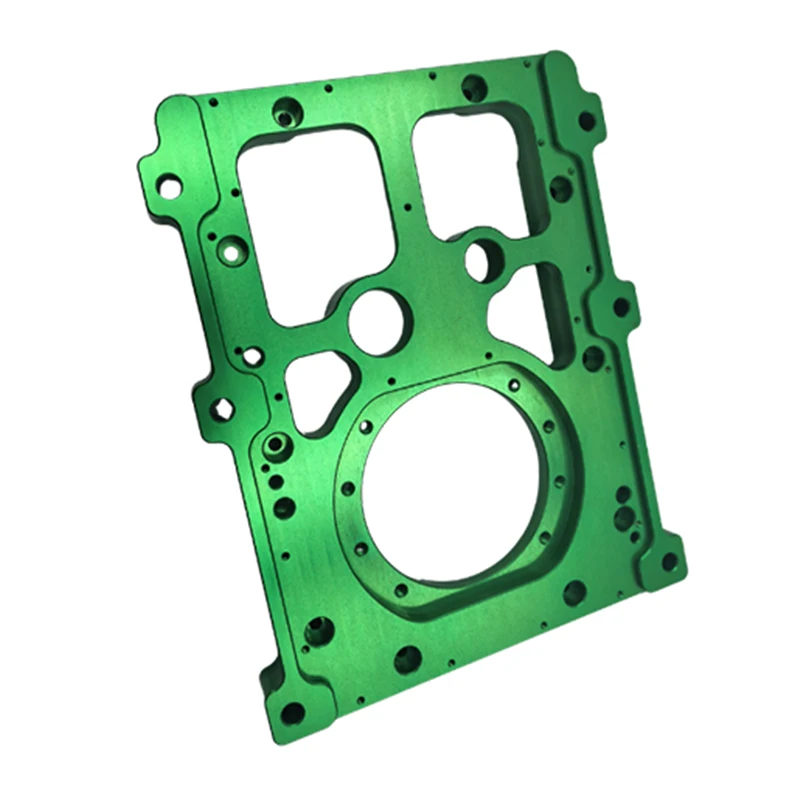 Custom CNC Machining Services for Aluminum Parts CNC Machined Green Anodized Aluminum Alloy Spacer Plate
Custom CNC Machining Services for Aluminum Parts CNC Machined Green Anodized Aluminum Alloy Spacer Plate