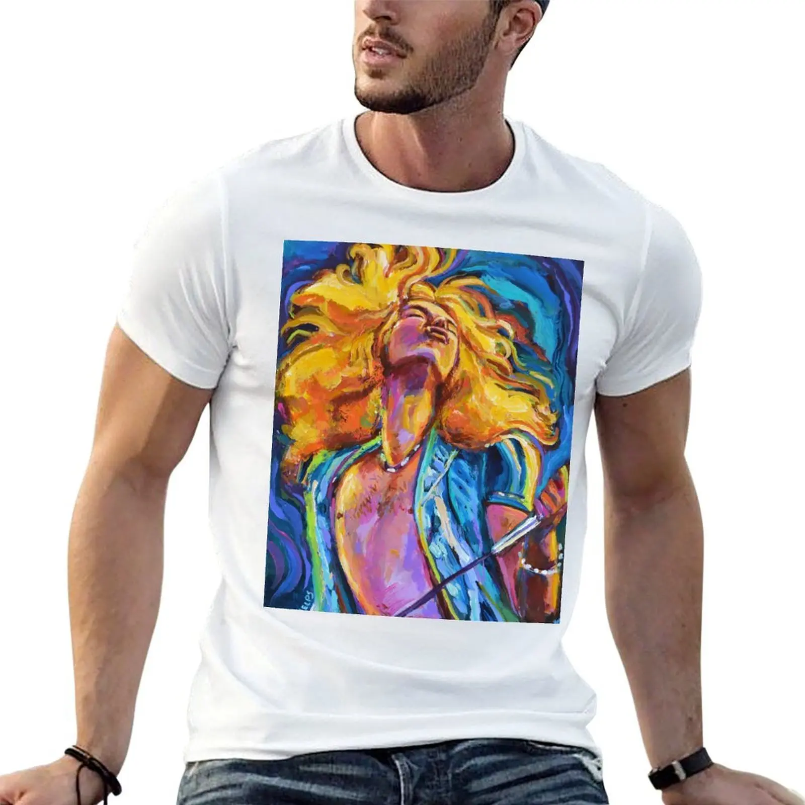 Robert Plant Wild Hair Portrait T-Shirt t shirt for man man t shirts graphic T-Shirt
Robert Plant Wild Hair Portrait T-Shirt t shirt for man man t shirts graphic T-Shirt