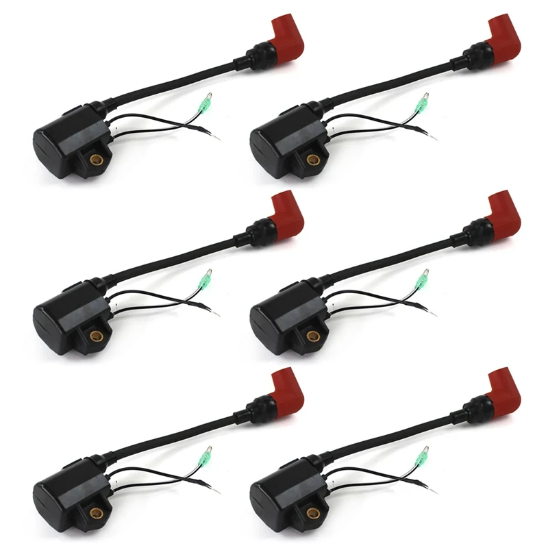 6Pcs Outboard Ignition Coil For Yamaha 100HP 115HP 130HP 140HP 150HP 175HP Engine 6R3-85570-01-00 6R3-85570-01-00
6Pcs Outboard Ignition Coil For Yamaha 100HP 115HP 130HP 140HP 150HP 175HP Engine 6R3-85570-01-00 6R3-85570-01-00