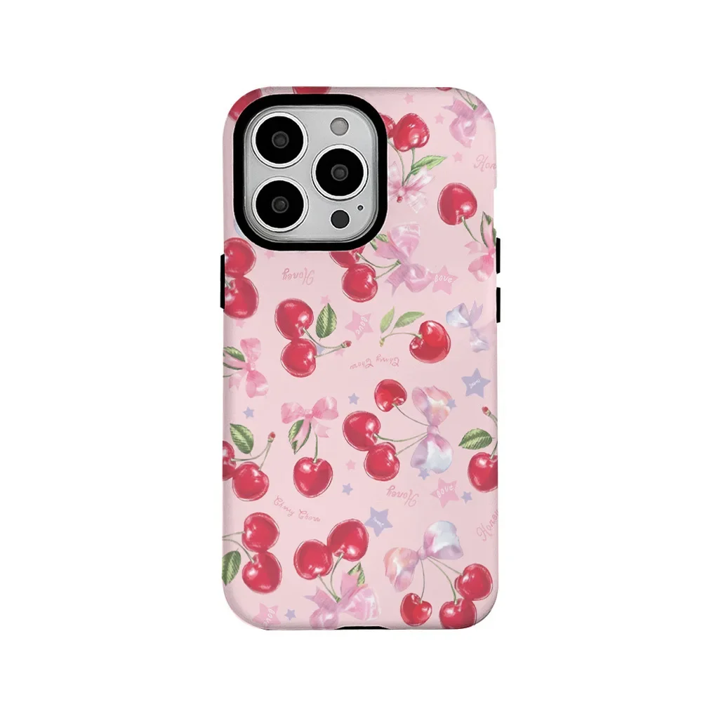 Ins Pink Full Screen Cherry Cute Cartoon Phone Case for IPhone 16 15 14 13 Pro Max Back Phone Cover for 12 Mini 11 ProMax X Capa
Ins Pink Full Screen Cherry Cute Cartoon Phone Case for IPhone 16 15 14 13 Pro Max Back Phone Cover for 12 Mini 11 ProMax X Capa