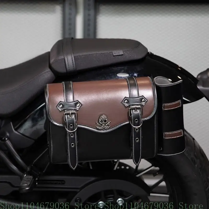 Easy Install Retro Motorcycle Side Bag with Multiple Pockets Stylish PU Motorcycle Side Bag for Organized Storage
Easy Install Retro Motorcycle Side Bag with Multiple Pockets Stylish PU Motorcycle Side Bag for Organized Storage