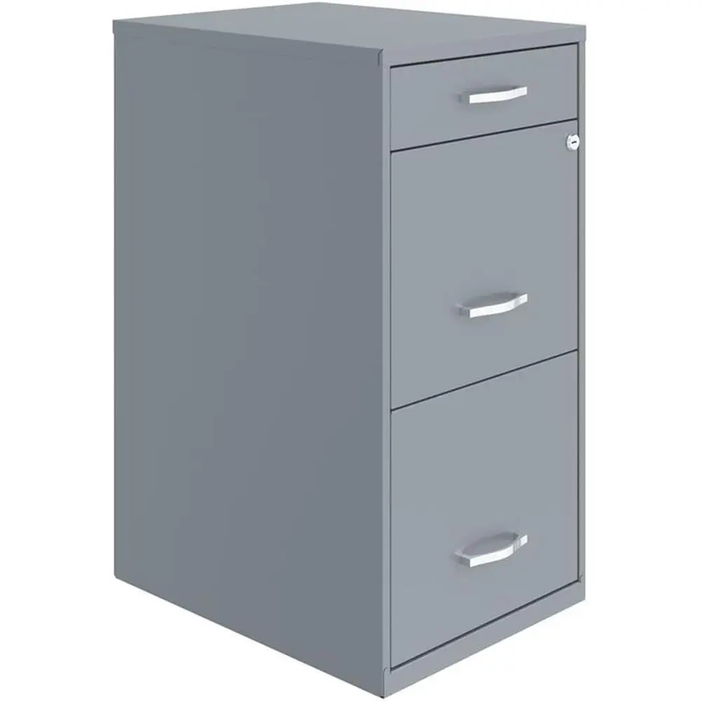 18 High-Sided Letter File Cabinet, Gray Finish, Lockable Top Drawers, Pencil Tray, Smooth Glide Suspension, Ideal for Home or Of
18 High-Sided Letter File Cabinet, Gray Finish, Lockable Top Drawers, Pencil Tray, Smooth Glide Suspension, Ideal for Home or Of