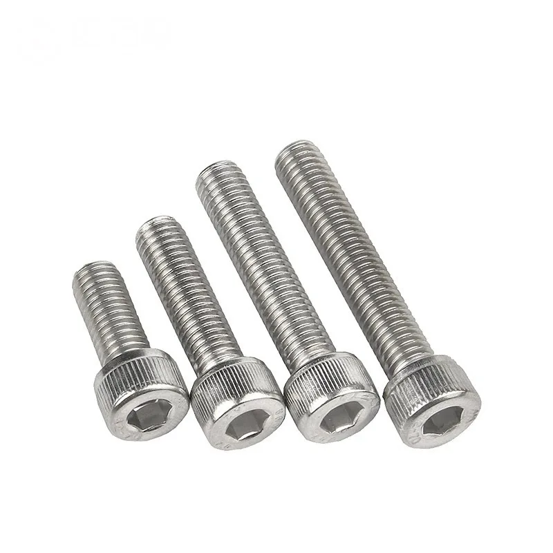 M2 Hex Socket Head Cap Screws, DIN912 / GB70 Standard, 304 Stainless Steel, 30/100 Pcs Per Pack
M2 Hex Socket Head Cap Screws, DIN912 / GB70 Standard, 304 Stainless Steel, 30/100 Pcs Per Pack