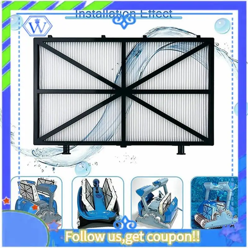 7PCS For Dolphin M400 M500 Ultra-Fine Filter Elements Pool Cleaner Filter 9991432-R4 Pool Filter Replacement Accessories
7PCS For Dolphin M400 M500 Ultra-Fine Filter Elements Pool Cleaner Filter 9991432-R4 Pool Filter Replacement Accessories