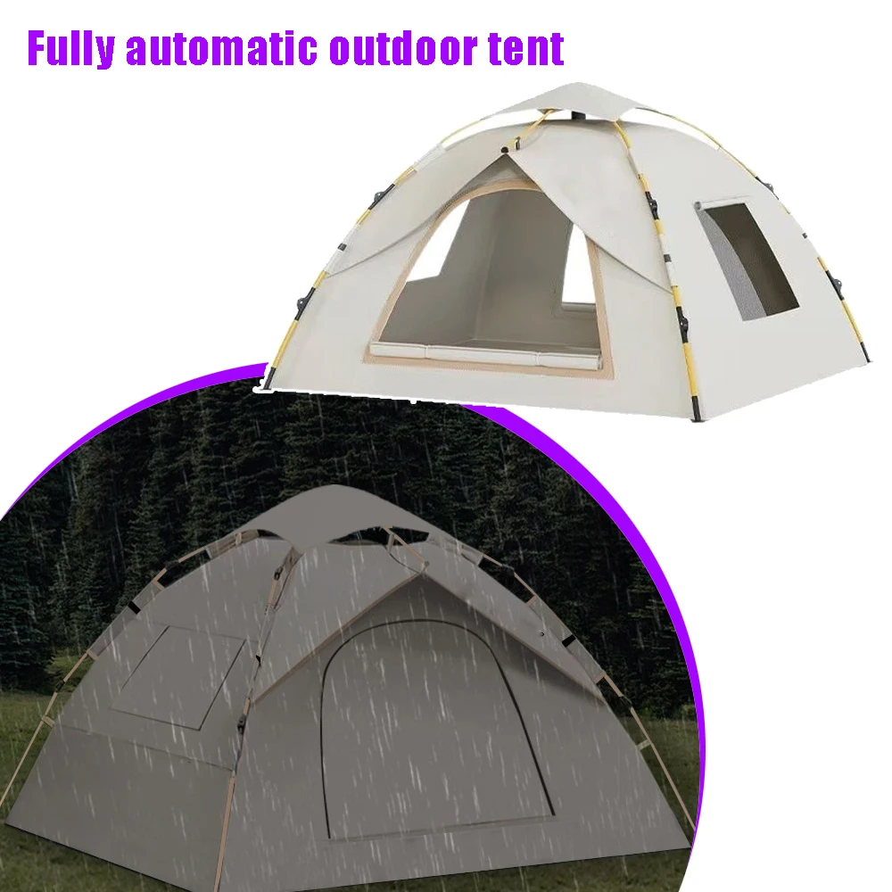 Outdoor Tent Fully Automatic 3-4 Person Double 2 Single Household Sunscreen Insect Protection Indoor Small House Adult Tent
Outdoor Tent Fully Automatic 3-4 Person Double 2 Single Household Sunscreen Insect Protection Indoor Small House Adult Tent