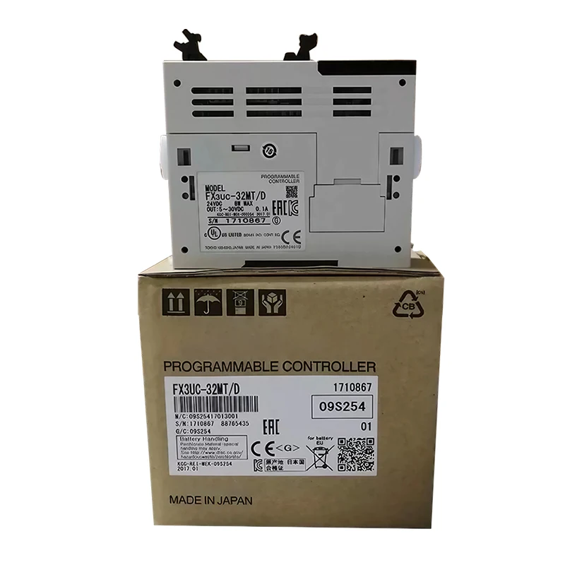 Продукты Spot Stock FX3UC-32MT/D Модуль программируемого контроллера Совершенно новый оригинальный доступный контроллер Plc с технической поддержкой
Продукты Spot Stock FX3UC-32MT/D Модуль программируемого контроллера Совершенно новый оригинальный доступный контроллер Plc с технической поддержкой