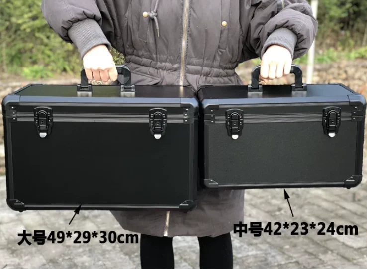 Aluminum Large Organizer Suitcase | Hard Case Multifunctional Tool Storage Box Waterproof for Car Mechanic
Aluminum Large Organizer Suitcase | Hard Case Multifunctional Tool Storage Box Waterproof for Car Mechanic