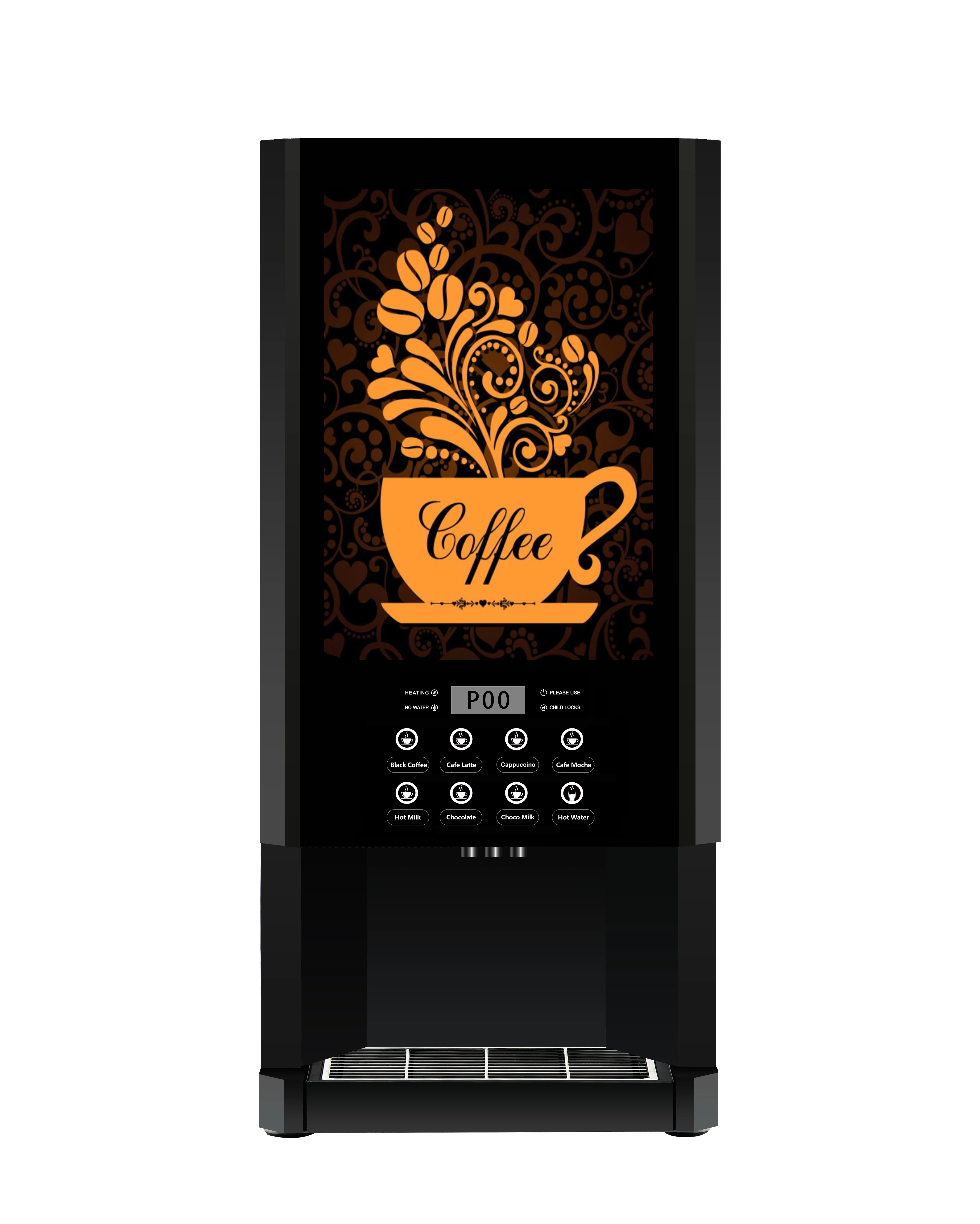 E-308F Instant Mixing Coffee Vending Machine Fully Automatic Milk Tea Vending Machine 8 Hot Drinks Instant Coffee Machine
E-308F Instant Mixing Coffee Vending Machine Fully Automatic Milk Tea Vending Machine 8 Hot Drinks Instant Coffee Machine