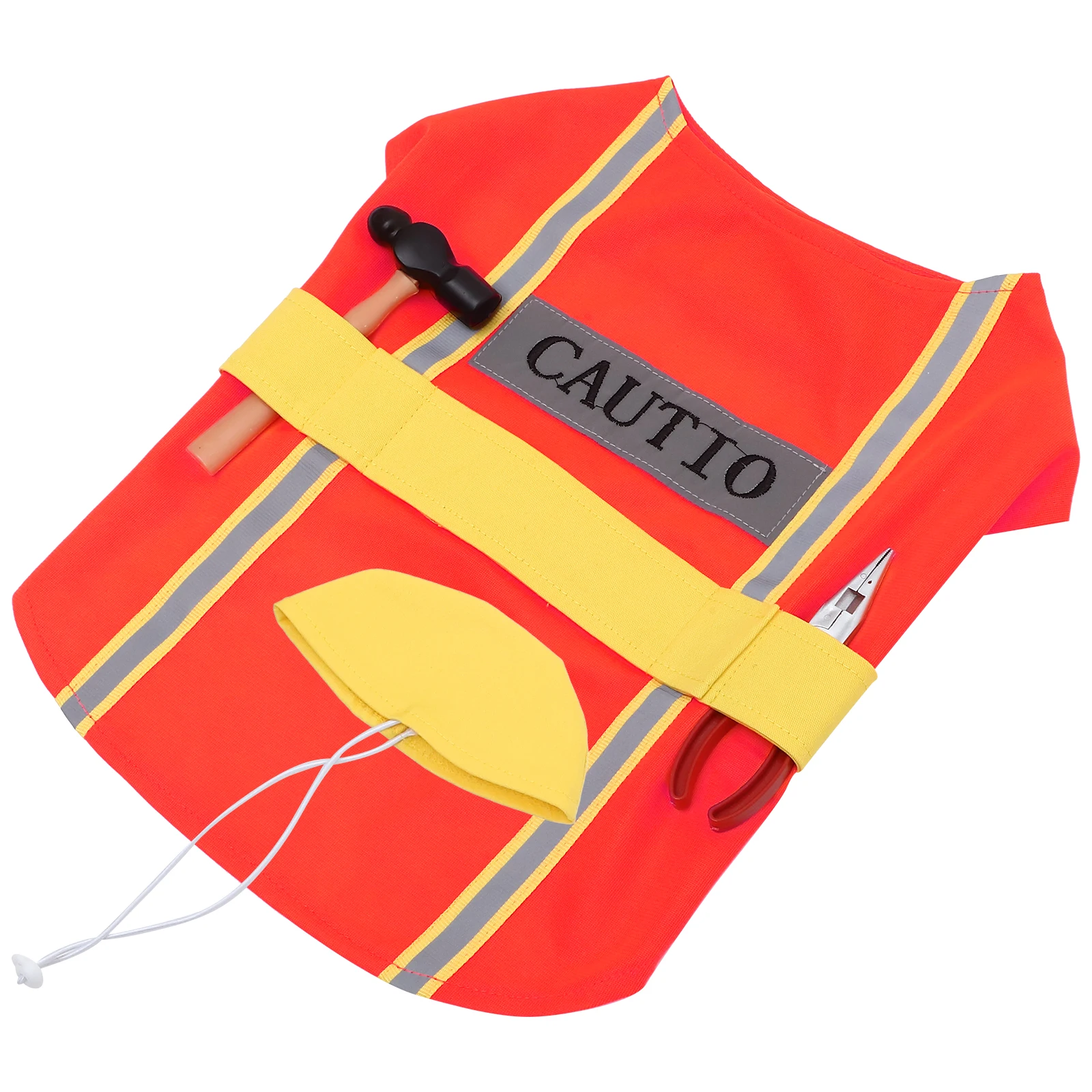 Engineer Appearance Dog Costume Adorable Polyester Puppy Clothes for Festival Party Wear-Resistant Decorative Pet Outfit
Engineer Appearance Dog Costume Adorable Polyester Puppy Clothes for Festival Party Wear-Resistant Decorative Pet Outfit