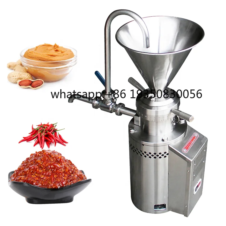Manufacturer Food Colloid Mill Chili Sauce Grinder Almond Milk Vertical Colloid Mill Machine Colloid Mill for Peanut Butter
Manufacturer Food Colloid Mill Chili Sauce Grinder Almond Milk Vertical Colloid Mill Machine Colloid Mill for Peanut Butter
