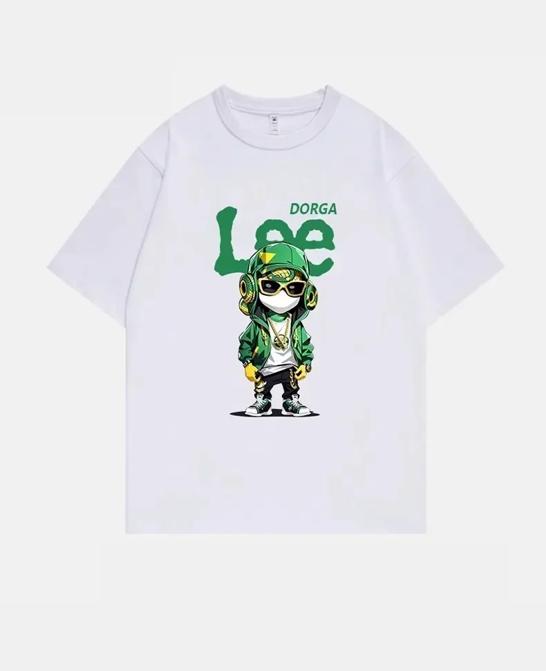 International Brand Printed Short Sleeve T-Shirt Men's Cotton New Round Neck Big Brand Summer Loose Plus Size Men's Fashion
International Brand Printed Short Sleeve T-Shirt Men's Cotton New Round Neck Big Brand Summer Loose Plus Size Men's Fashion