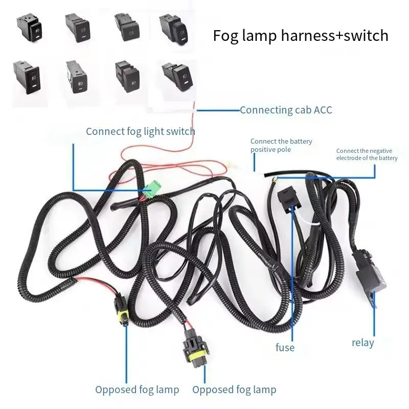 General car headlights refitted lossless variable beam controller module near and high beam switching fog lamp patch cord.
General car headlights refitted lossless variable beam controller module near and high beam switching fog lamp patch cord.