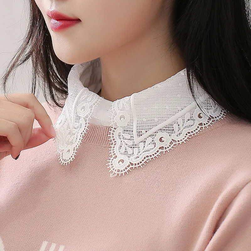 Linbaiway 2023 Lace Fake Collar Women Lapel Button Down Detachable White Lapel False Collars Girls Removable Decor Nep Kraagie
Linbaiway 2023 Lace Fake Collar Women Lapel Button Down Detachable White Lapel False Collars Girls Removable Decor Nep Kraagie