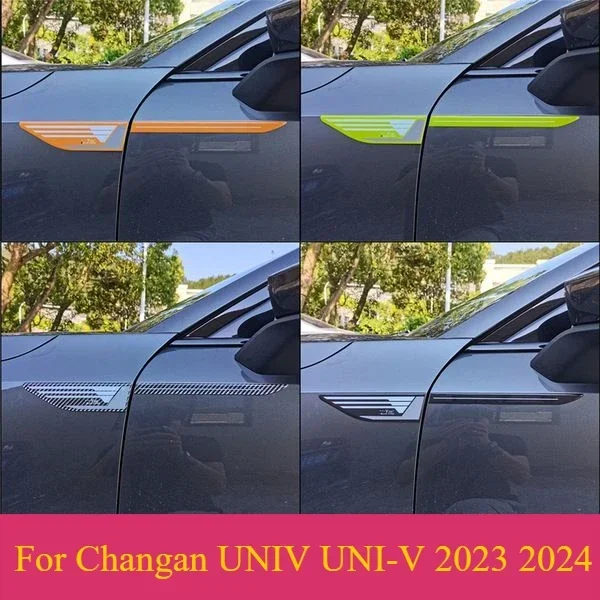 For Changan UNIV UNI-V 2023 2024 Carbon Car Side Wing Fender Door Emblem Badge Anti Scratch Stickers Spoiler Trim Accessories
For Changan UNIV UNI-V 2023 2024 Carbon Car Side Wing Fender Door Emblem Badge Anti Scratch Stickers Spoiler Trim Accessories