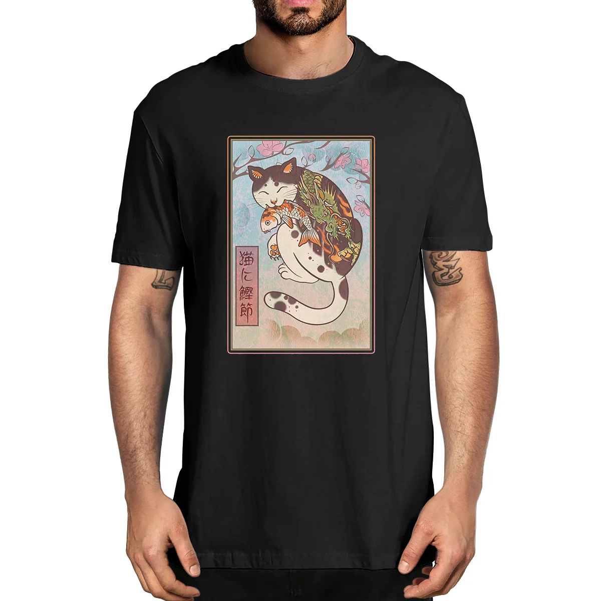 Kawaii Tattooed Cat Girls Tops Graphic 100% Cotton Summer Men's Novelty Oversized T-Shirt Women Casual Streetwear Harajuku Gift
Kawaii Tattooed Cat Girls Tops Graphic 100% Cotton Summer Men's Novelty Oversized T-Shirt Women Casual Streetwear Harajuku Gift