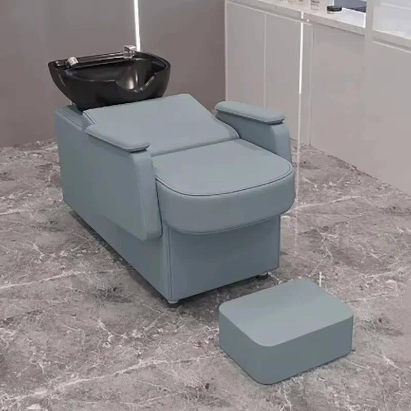 Modern Fashion Shampoo Bed Aesthetic NordicSimple Unique Shampoo Recliner Luxury Delicacy Cadeira De Barbearia Salon Furniture
Modern Fashion Shampoo Bed Aesthetic NordicSimple Unique Shampoo Recliner Luxury Delicacy Cadeira De Barbearia Salon Furniture