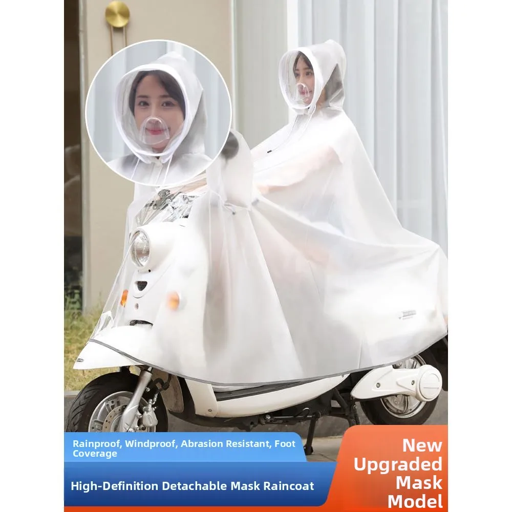 Vehicle Ladies Raincoat Full Body Waterproof Motorcycle Bicycle Foot Covering Cute Face Mask Pink Girl Heart
Vehicle Ladies Raincoat Full Body Waterproof Motorcycle Bicycle Foot Covering Cute Face Mask Pink Girl Heart