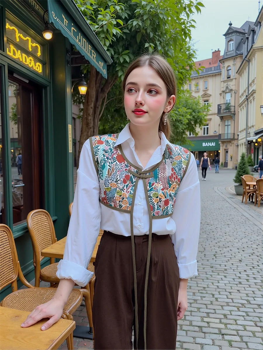 Women'S Waistcoats Vests Lady Crop Top Embroidery All-Match Kawaii Japanese Style Cute Harajuku Fashion Teen Girls Ulzzang
Women'S Waistcoats Vests Lady Crop Top Embroidery All-Match Kawaii Japanese Style Cute Harajuku Fashion Teen Girls Ulzzang