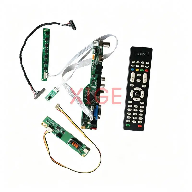 For B154EW08 B154EW02 B154EW04 B154EW01 Matrix Controller Drive Board DIY Kit HDMI+VGA+AV+USB 1280*800 LVDS-30Pin 1CCFL 1280x800
For B154EW08 B154EW02 B154EW04 B154EW01 Matrix Controller Drive Board DIY Kit HDMI+VGA+AV+USB 1280*800 LVDS-30Pin 1CCFL 1280x800