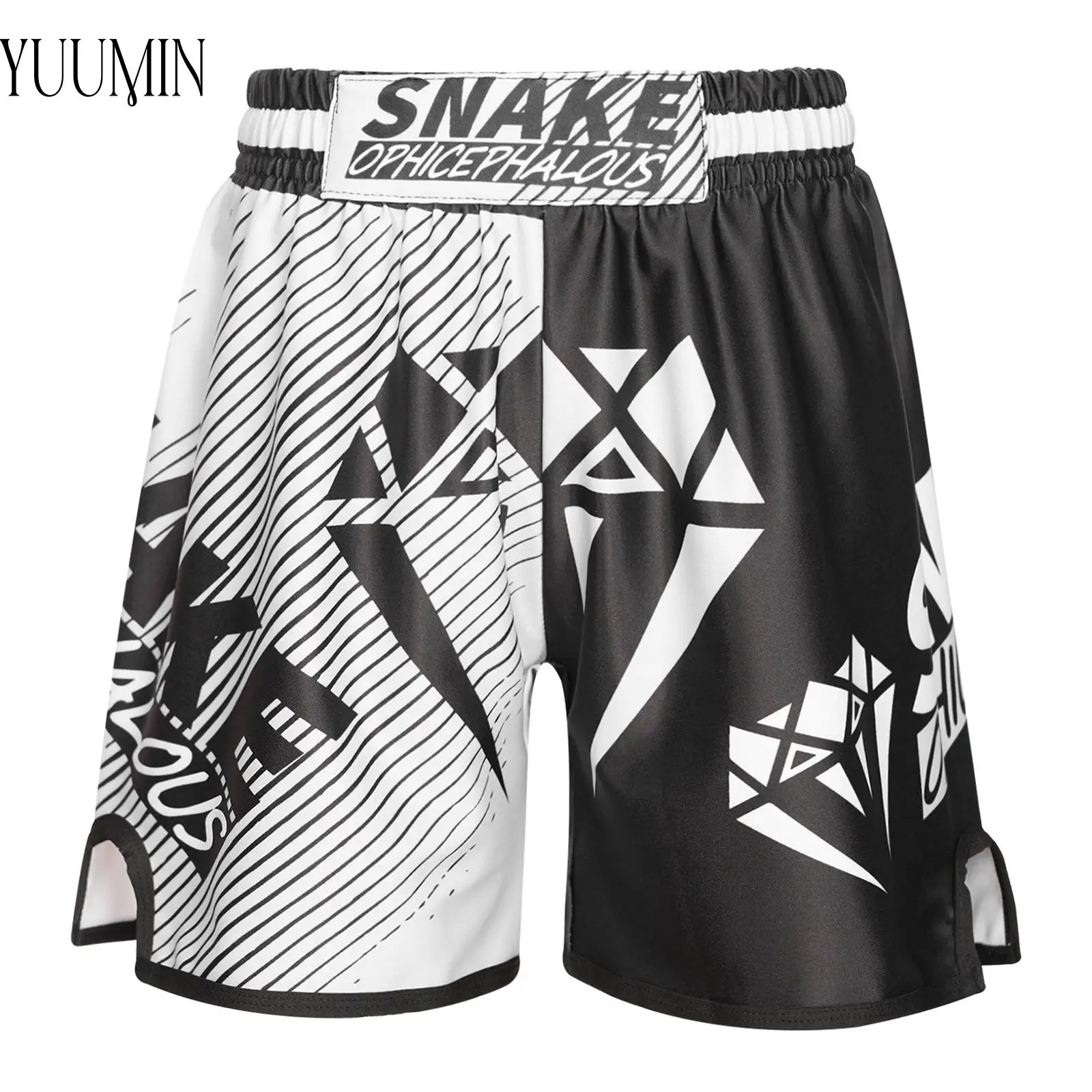 New Kids Boys Stylish Printed Boxer Shorts Contrast Color Elastic Waistband Athletic Shorts Trunks for Boxing Fighting Training
New Kids Boys Stylish Printed Boxer Shorts Contrast Color Elastic Waistband Athletic Shorts Trunks for Boxing Fighting Training