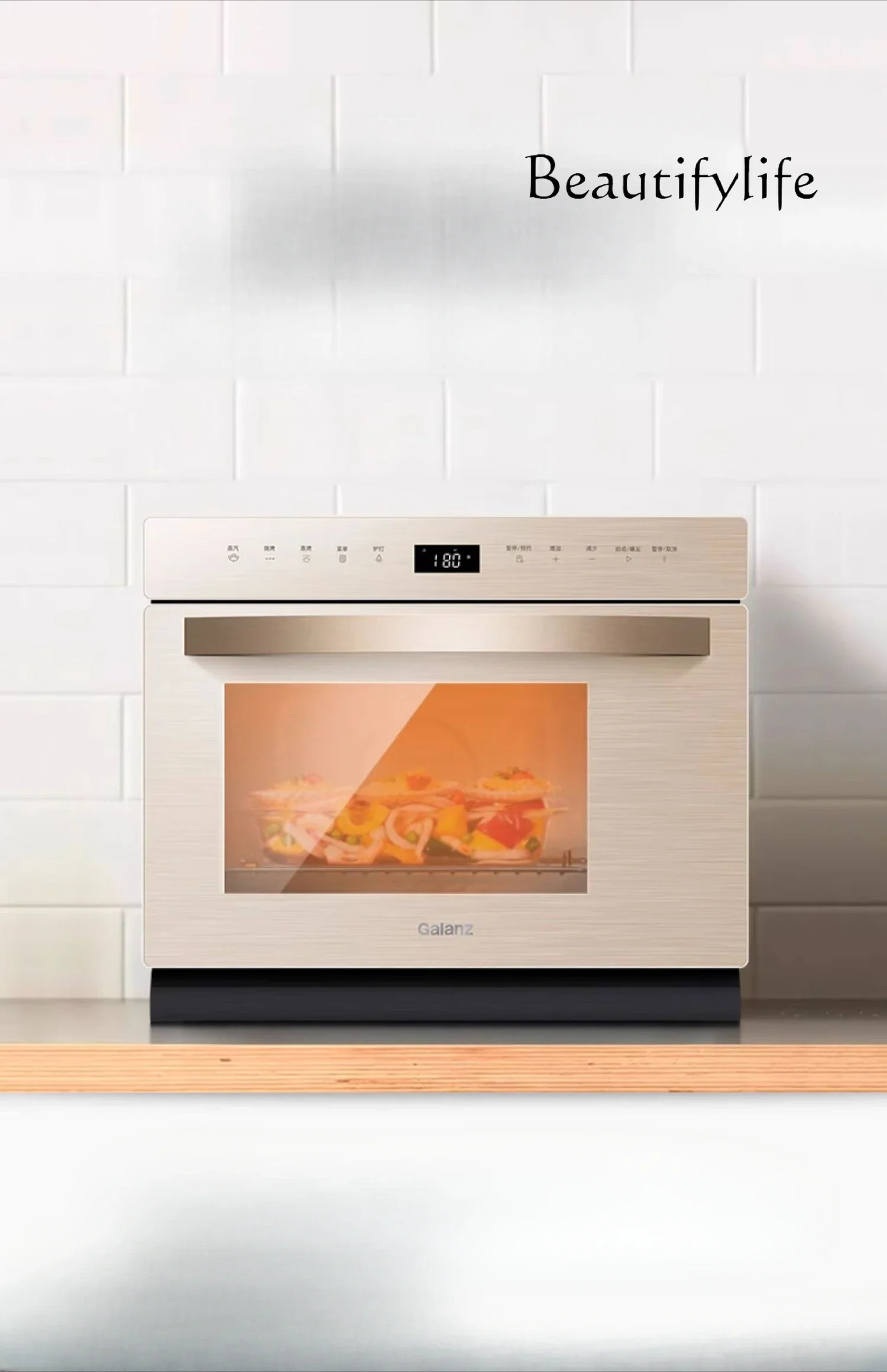 Steam oven Steaming and baking machine 2-in-1 household multi-functional baking electric oven
Steam oven Steaming and baking machine 2-in-1 household multi-functional baking electric oven