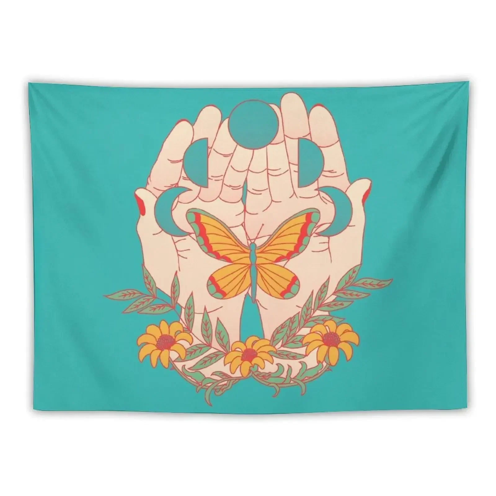 Moon & Butterfly In Her Hands Tapestry Decorative Wall Room Decorating Aesthetic Tapestry
Moon & Butterfly In Her Hands Tapestry Decorative Wall Room Decorating Aesthetic Tapestry