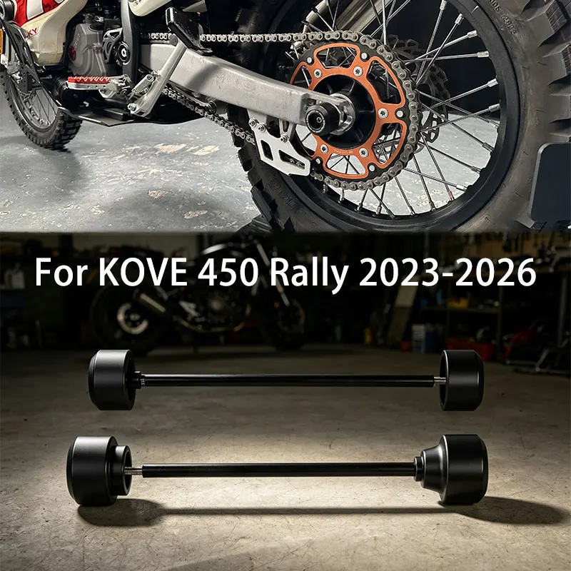 For KOVE 450 Rally Front/Rear Axle Wheel Crash Sliders Motorcycle Guard Swingarm Spool Spindle Stand Falling Protection KOVE450
For KOVE 450 Rally Front/Rear Axle Wheel Crash Sliders Motorcycle Guard Swingarm Spool Spindle Stand Falling Protection KOVE450