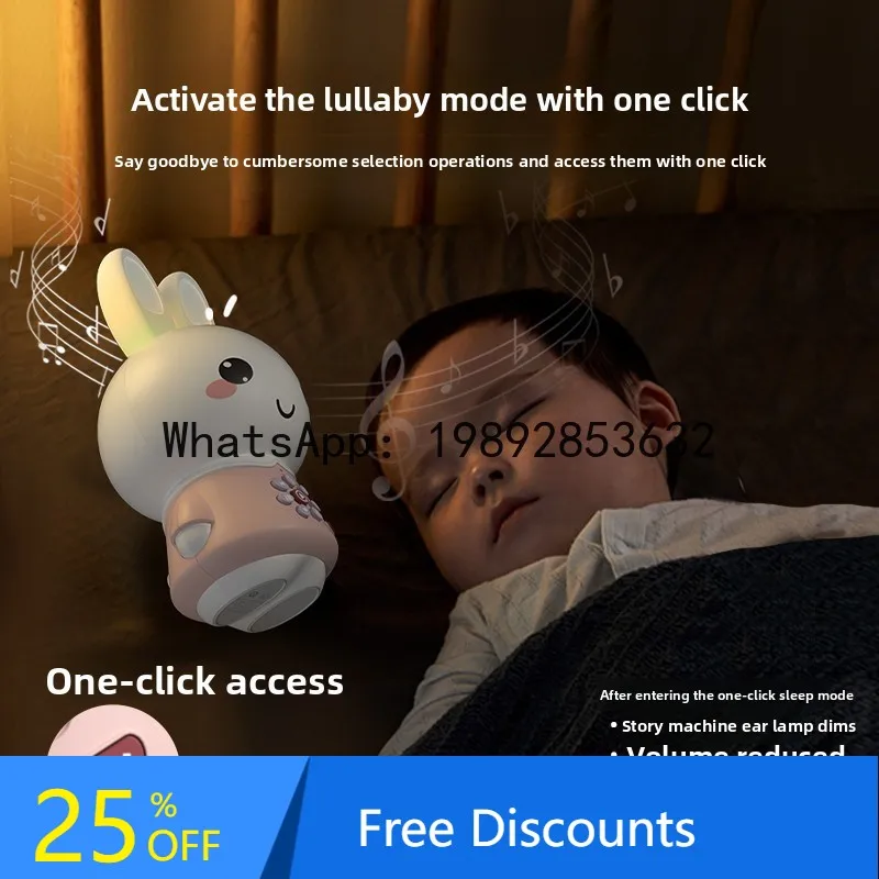 Early Education Machine Listening Children's Songs Player Children 0-3 Years Old Educational Early Education Story Machine
Early Education Machine Listening Children's Songs Player Children 0-3 Years Old Educational Early Education Story Machine