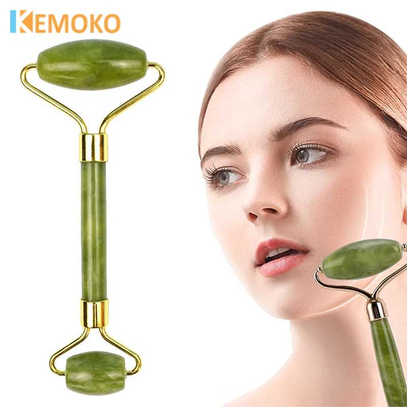 Natural Jade Roller Face Gua Sha Body Neck Acupoint Massager Face Eye Skin Tighten Massage Visage Lifting Beauty Care Tools 
Natural Jade Roller Face Gua Sha Body Neck Acupoint Massager Face Eye Skin Tighten Massage Visage Lifting Beauty Care Tools