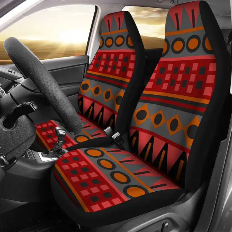 Red Modern Aztec Car Seat Covers, Cute Car Accessories New Car Gifts for Him, Custom Seat Covers
Red Modern Aztec Car Seat Covers, Cute Car Accessories New Car Gifts for Him, Custom Seat Covers