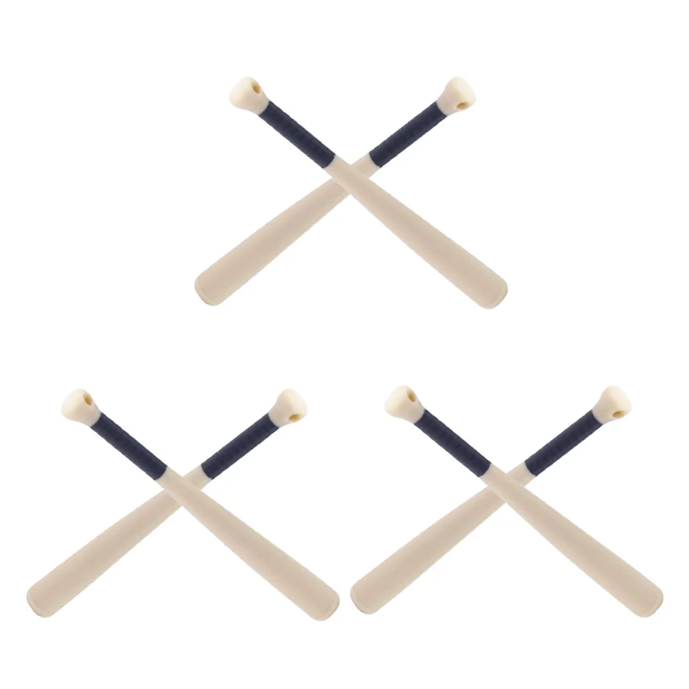 6 Pcs Toy Baseball Bat Miniature Decor Tiny Bats PLA Dollhouse Sports-themed Accessory
6 Pcs Toy Baseball Bat Miniature Decor Tiny Bats PLA Dollhouse Sports-themed Accessory