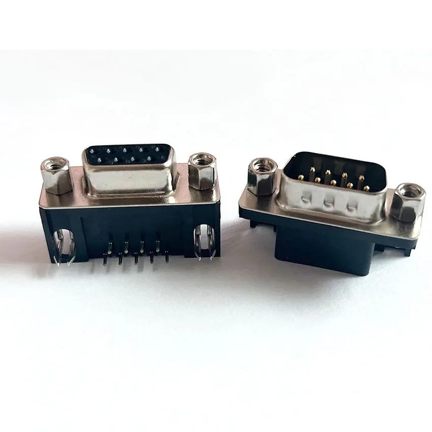 5/10PCS DB9 Female Male PCB Mount D-Sub 9Pin PCB Connector RS232 Connector 90-degree Bent Needle DR9
5/10PCS DB9 Female Male PCB Mount D-Sub 9Pin PCB Connector RS232 Connector 90-degree Bent Needle DR9