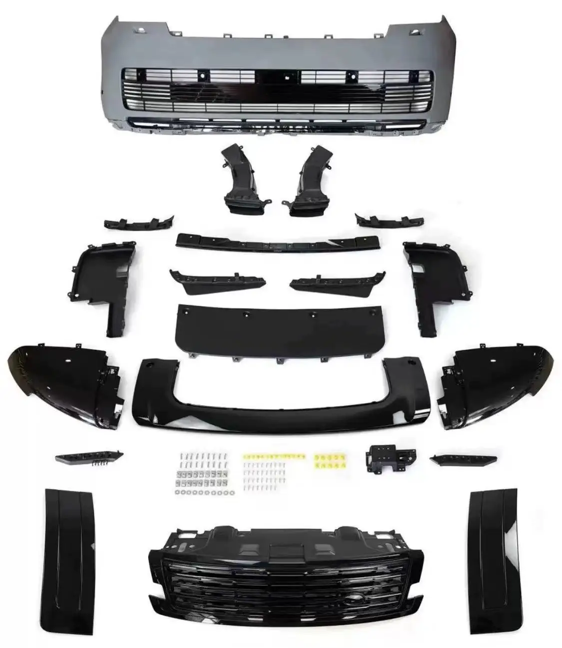 Body Kit for 23-24 Land Rover Range Rover Vogue Modification SV Front and Rear Bumper Surround Kit Fender Grille Modification
Body Kit for 23-24 Land Rover Range Rover Vogue Modification SV Front and Rear Bumper Surround Kit Fender Grille Modification