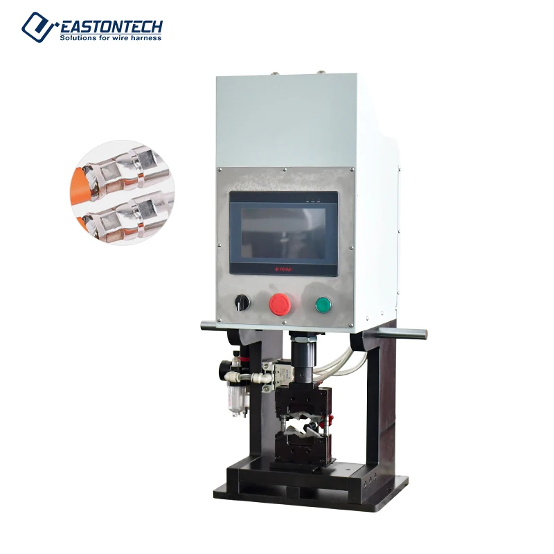 EW-5175 Hydraulic Hexagon Servo Terminal Machine 6T/10T/20T 2.5-180mm2 Cable Crimping Equipment For Cable Manufacturing
EW-5175 Hydraulic Hexagon Servo Terminal Machine 6T/10T/20T 2.5-180mm2 Cable Crimping Equipment For Cable Manufacturing