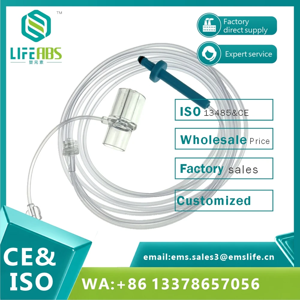 Co2 Sampling Tube,Disposable Medical Gas Sampling Tube with Luer Male Connector EtCO2 Sampling Line for massimo
Co2 Sampling Tube,Disposable Medical Gas Sampling Tube with Luer Male Connector EtCO2 Sampling Line for massimo