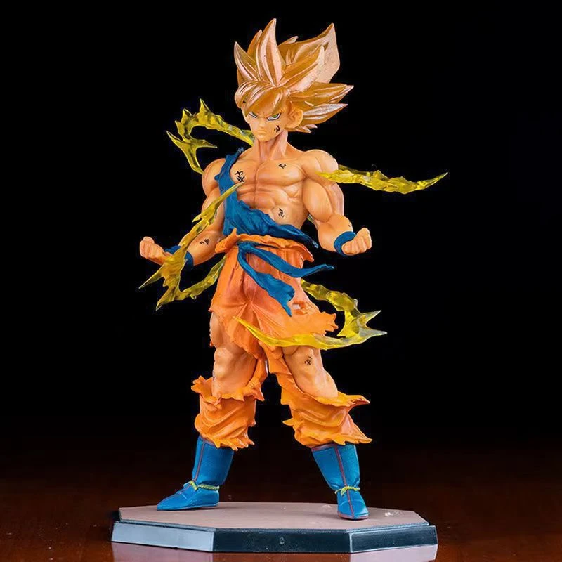 Hot Anime Dragon Ball Son Goku Super Saiyan Figure 17cm/6.69in Goku DBZ Action Figure Model Gifts Collectible Figurines for Kids
Hot Anime Dragon Ball Son Goku Super Saiyan Figure 17cm/6.69in Goku DBZ Action Figure Model Gifts Collectible Figurines for Kids