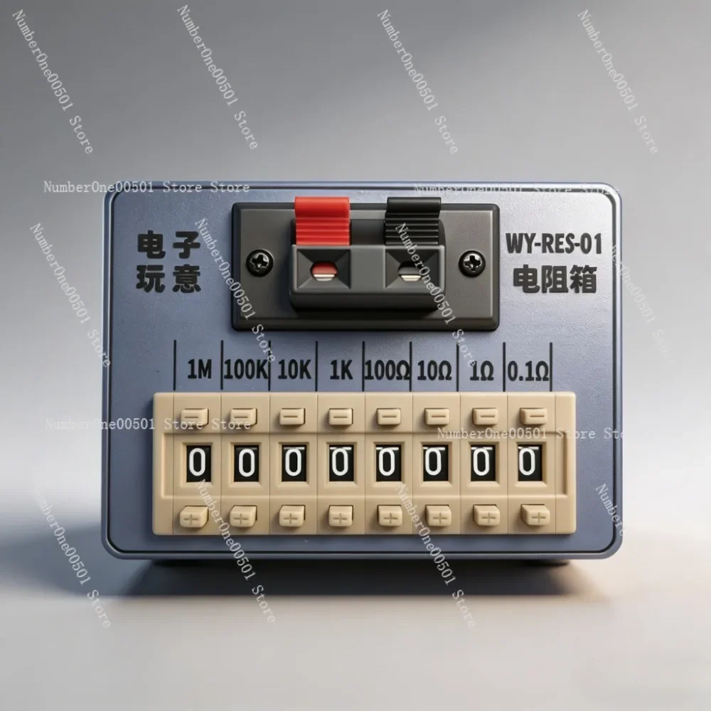 WY-RES-01 Pocket Size Dial Code Programmable Resistance Box Portable For Electronic R&D Lab Teaching Circuit Debugging
WY-RES-01 Pocket Size Dial Code Programmable Resistance Box Portable For Electronic R&D Lab Teaching Circuit Debugging