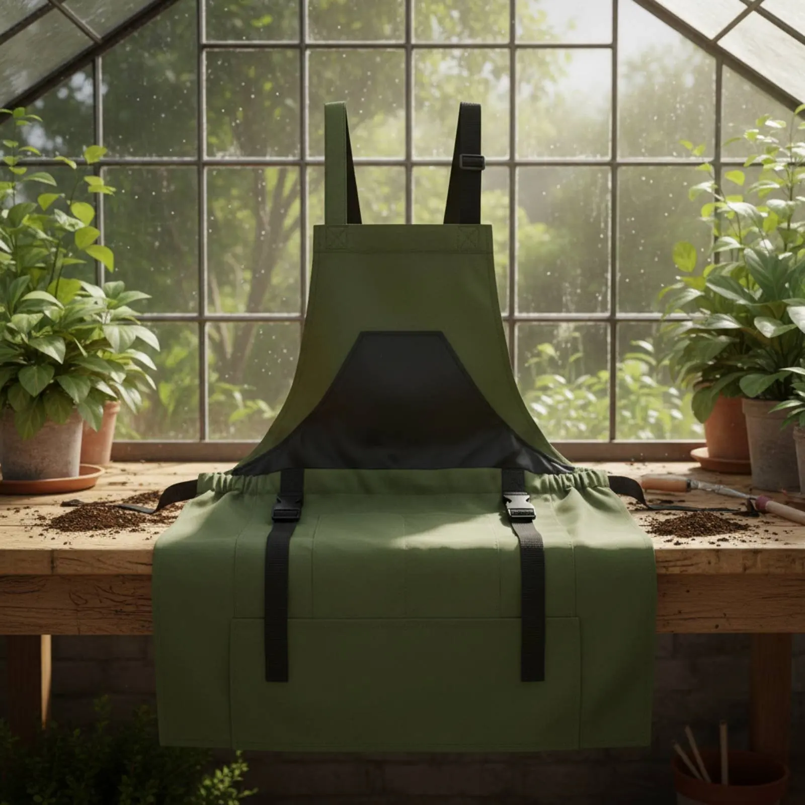 Gathering Apron with Release Buckle Waterproof Fruit Picking Apron Multi-Functional Adjustable Straps for Gardeners, Garden
Gathering Apron with Release Buckle Waterproof Fruit Picking Apron Multi-Functional Adjustable Straps for Gardeners, Garden