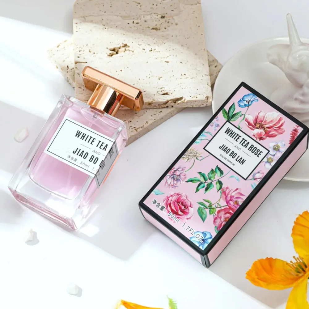White Tea Rose Women's Perfume Fresh Gentle Long Lasting Fragrance Elegant Minimalist Style For Students Girls 50ml EDP parfum
White Tea Rose Women's Perfume Fresh Gentle Long Lasting Fragrance Elegant Minimalist Style For Students Girls 50ml EDP parfum