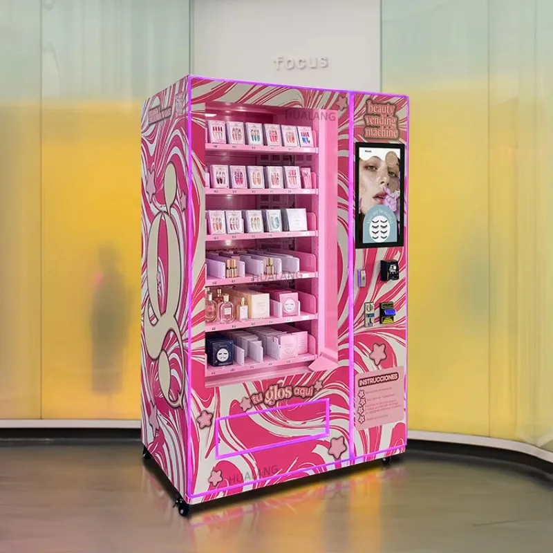 Custom Multi-category Compatible Eyelash Manicure Vending Machine Real-time Inventory Monitoring Spanish Beauty Vending Machine
Custom Multi-category Compatible Eyelash Manicure Vending Machine Real-time Inventory Monitoring Spanish Beauty Vending Machine