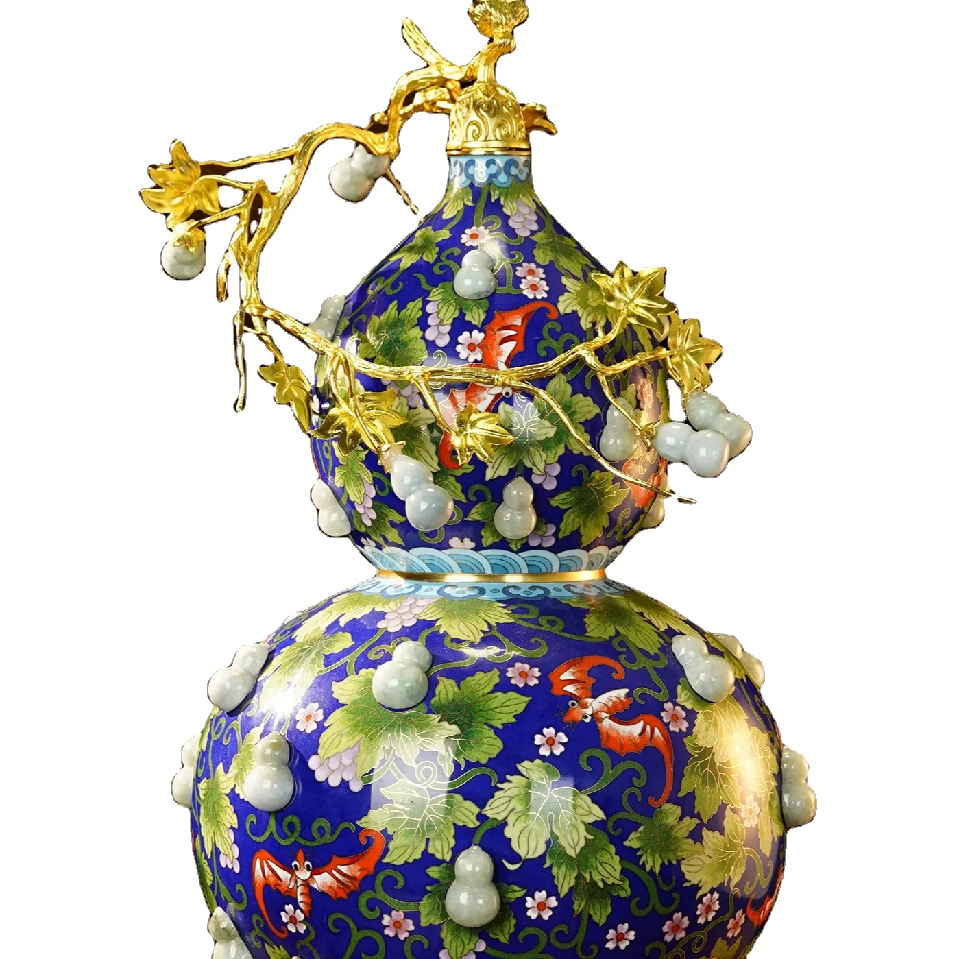 Dai Jialin Cloisonne Baifu Limen Gourd Collection Business Gifts Moving New Living Room TV Cabinet Decoration
Dai Jialin Cloisonne Baifu Limen Gourd Collection Business Gifts Moving New Living Room TV Cabinet Decoration