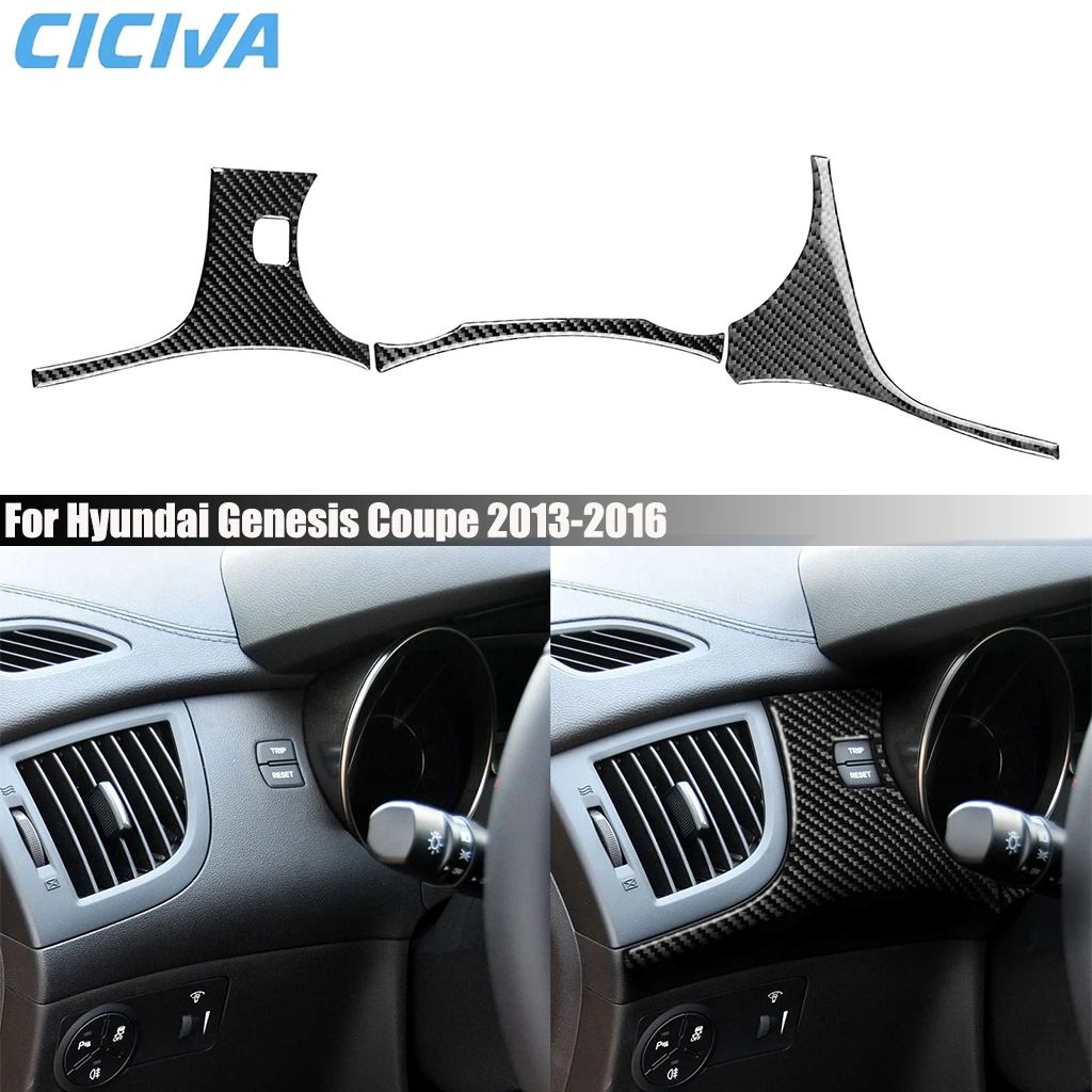 For Hyundai Genesis Coupe Car Accessories 2013-2016 Carbon Fiber Dashboard Speedometer Surround Interior Cover Sticker Auto Trim
For Hyundai Genesis Coupe Car Accessories 2013-2016 Carbon Fiber Dashboard Speedometer Surround Interior Cover Sticker Auto Trim