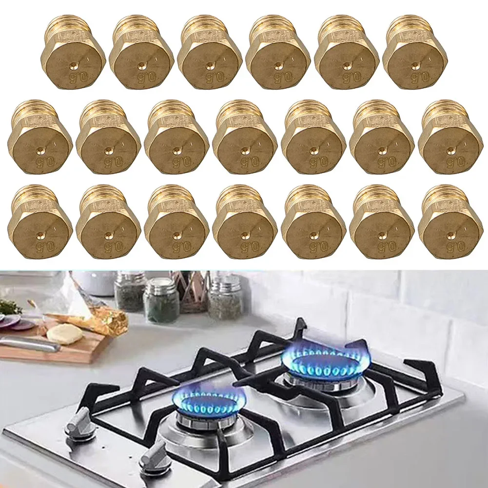 20pcs Brass Jet Nozzle Propane Burner Orifice Kit Grill Replacement-Parts LP Gas Burner Nozzle Gas Stove-Accessories BBQ Tools
20pcs Brass Jet Nozzle Propane Burner Orifice Kit Grill Replacement-Parts LP Gas Burner Nozzle Gas Stove-Accessories BBQ Tools